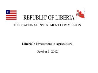 THE NATIONAL INVESTMENT COMMISSION