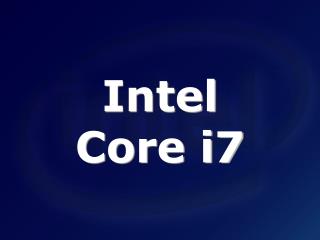 Intel Core i7