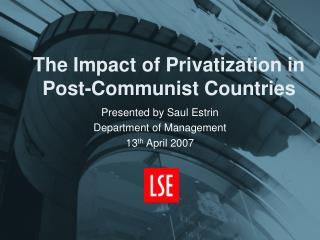 The Impact of Privatization in Post-Communist Countries