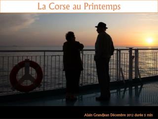 Alain Grandjean Décembre 2012 durée 5 min