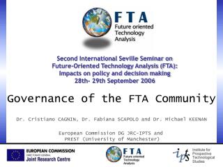 Governance of the FTA Community