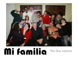 Mi familia