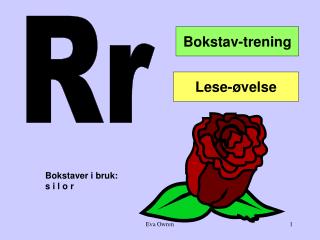 Bokstav-trening