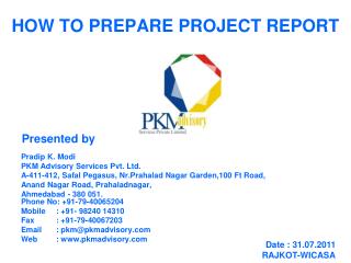 HOW TO PREPARE PROJECT REPORT