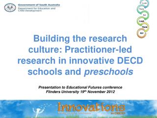 Opening comments: Dr Susanne Owen (DECD) Prospect PS: Marg Clark (15 mins )