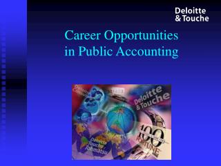 Career Opportunities in Public Accounting