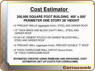 Cost Estimator