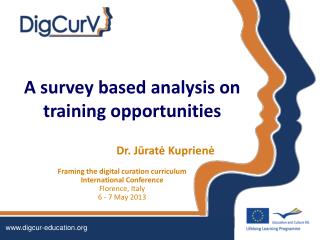 A survey based analysis on training opportunities