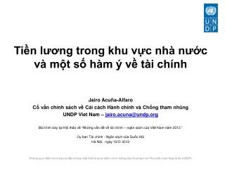 Tiền lương trong khu vực nhà nước và một số hàm ý về tài chính