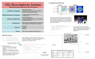 Computational Biology