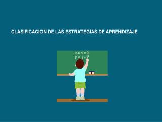 CLASIFICACION DE LAS ESTRATEGIAS DE APRENDIZAJE