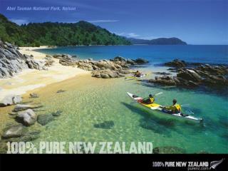紐西蘭的背包旅行者之旅