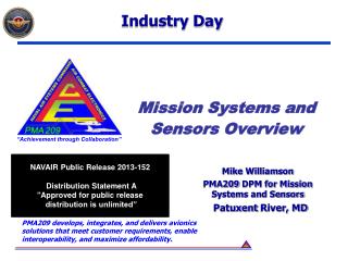 Mission Systems and Sensors Overview