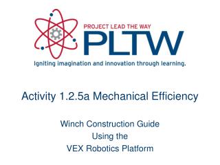 Activity 1.2.5a Mechanical Efficiency
