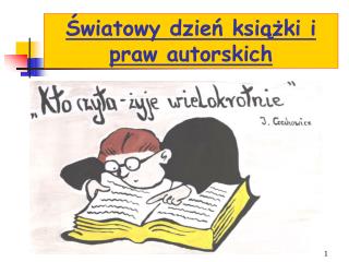 Światowy dzień książki i praw autorskich