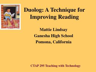Duolog: A Technique for Improving Reading