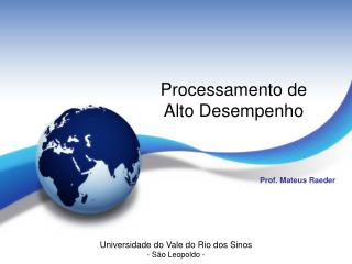 Processamento de Alto Desempenho