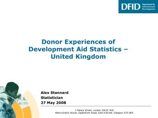 Donor Experiences of Development Aid Statistics – United Kingdom