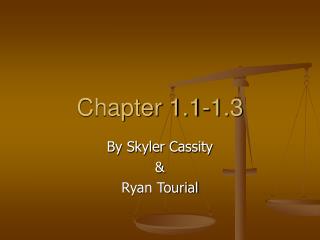 Chapter 1.1-1.3