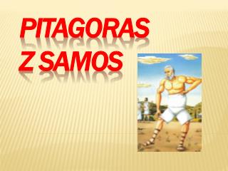 pitagoras z samos