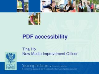 PDF accessibility Tina Ho New Media Improvement Officer