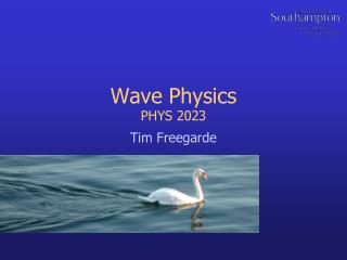 Wave Physics