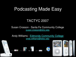 Podcasting Made Easy