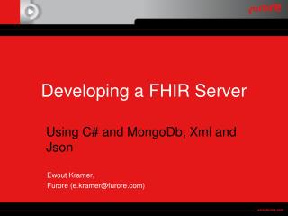 Developing a FHIR Server