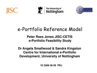 e-Portfolio Reference Model