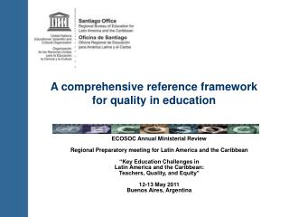 ECOSOC Annual Ministerial Review Regional Preparatory meeting for Latin America and the Caribbean