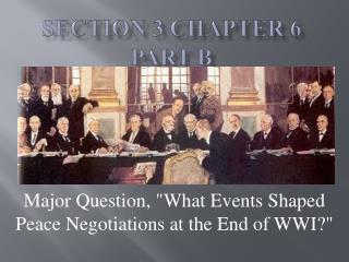 Section 3 Chapter 6 Part B