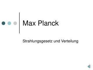 Max Planck