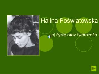 Halina Poświatowska