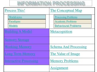 Information Processing