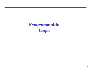 Programmable Logic