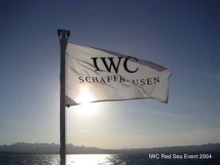 IWC Red Sea Event 2004