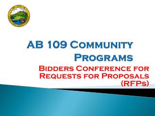 AB 109 Community Programs