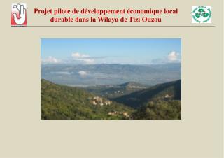 Projet pilote de développement économique local durable dans la Wilaya de Tizi Ouzou