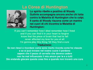 La Còrea di Huntington