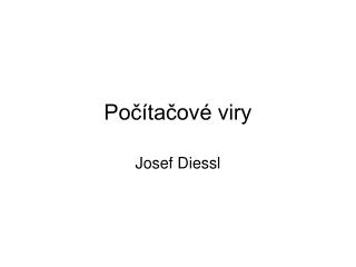 Počítačové viry