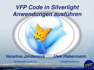 VFP Code in Silverlight Anwendungen ausführen