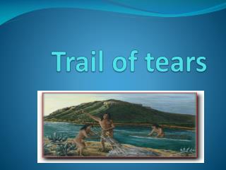 Trail of tears