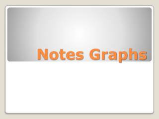 Notes Graphs
