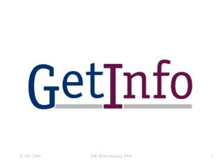 GetInfo – Informationsverbund für Technik und Naturwissenschaften