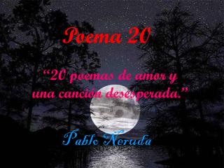 Poema 20