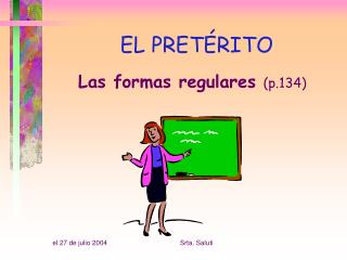 EL PRETÉRITO