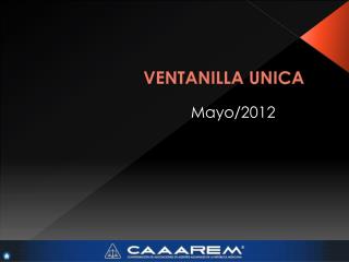 VENTANILLA UNICA