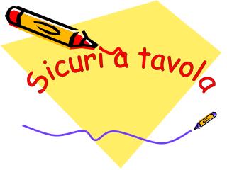 Sicuri a tavola