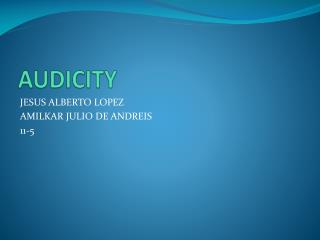 AUDICITY