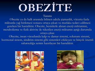 OBEZİTE